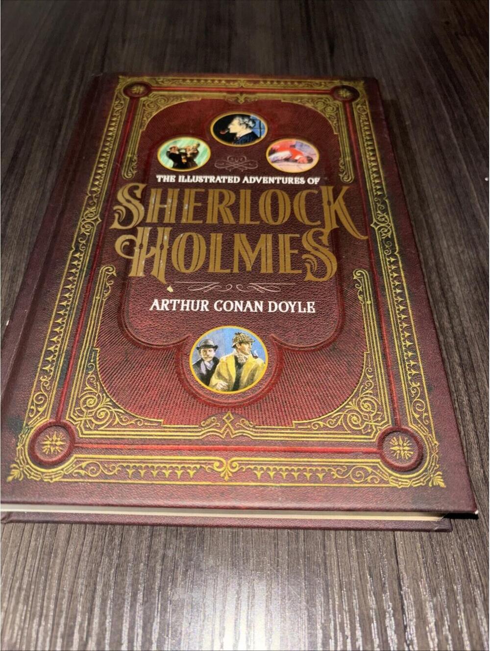 Sherlock Holmes. Illustrated Adventures Of Sherlock Holmes. Hardcover. [COPY]